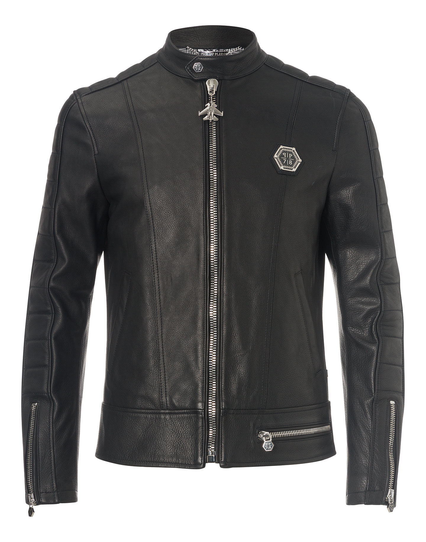 leather jacket "bad boy" Philipp Plein Outlet