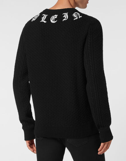 Wool & Cashemere Pullover Round Neck LS