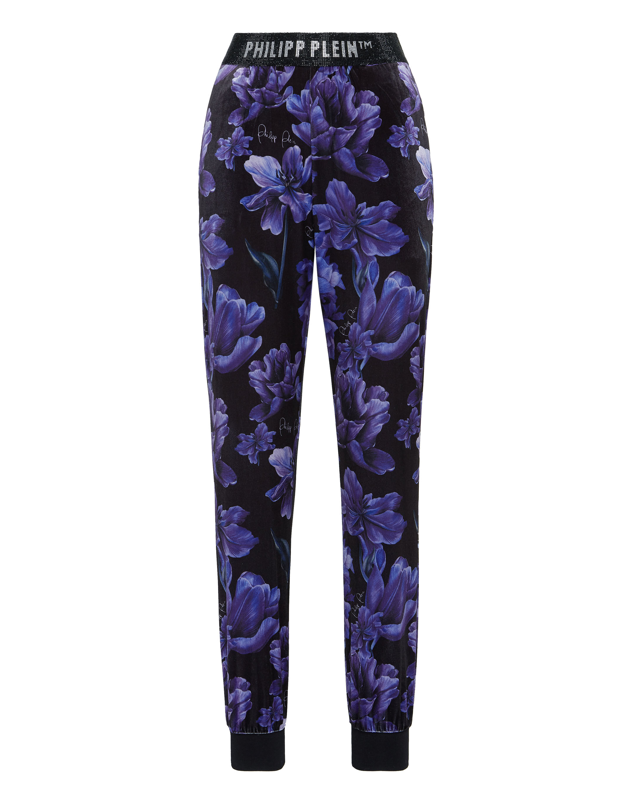 Jogging Trousers Flowers Philipp Plein Outlet