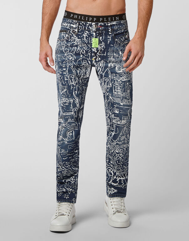 Denim Trousers Super Straight Cut