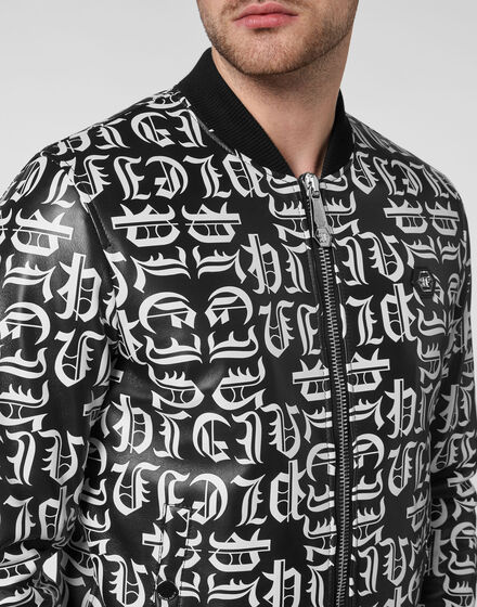 Leather Bomber