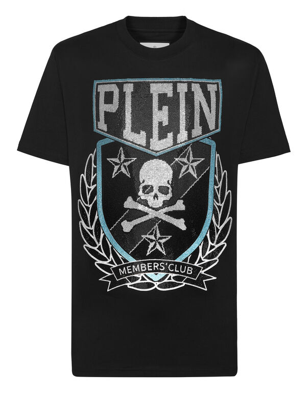 T-shirt Round Neck SS With Patch Skull&Bones