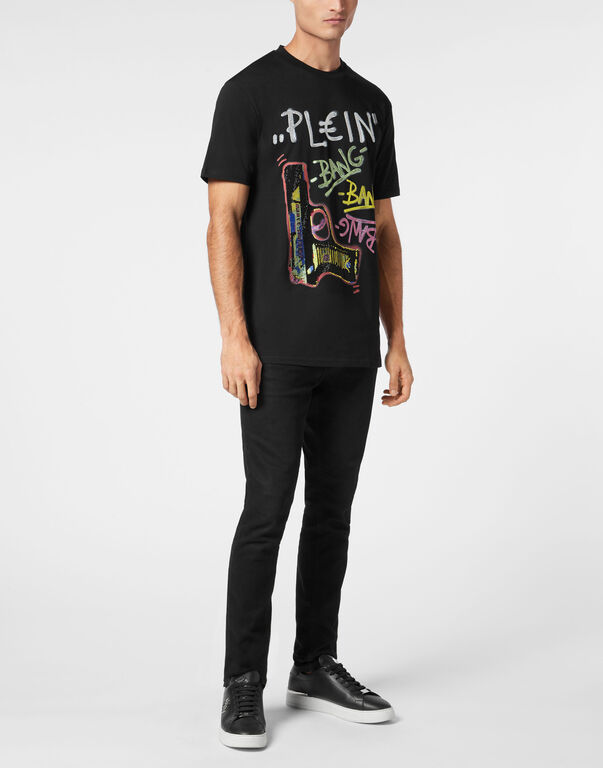 Round Neck T-Shirt Plein Gun