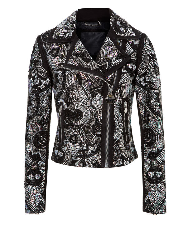 Leather Jacket Multicolor