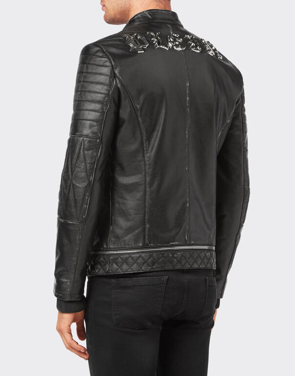 Leather Biker Jacket