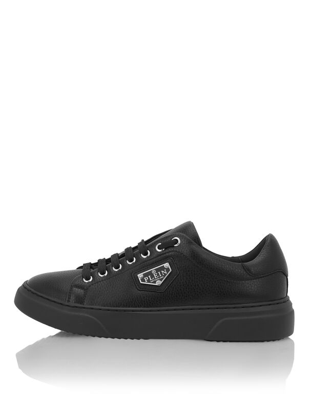 Leather Lo-Top Sneakers Iconic Plein