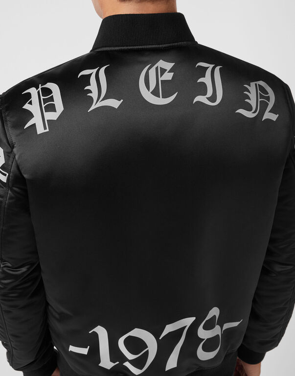 Satin Top Gun Bomber Hexagon
