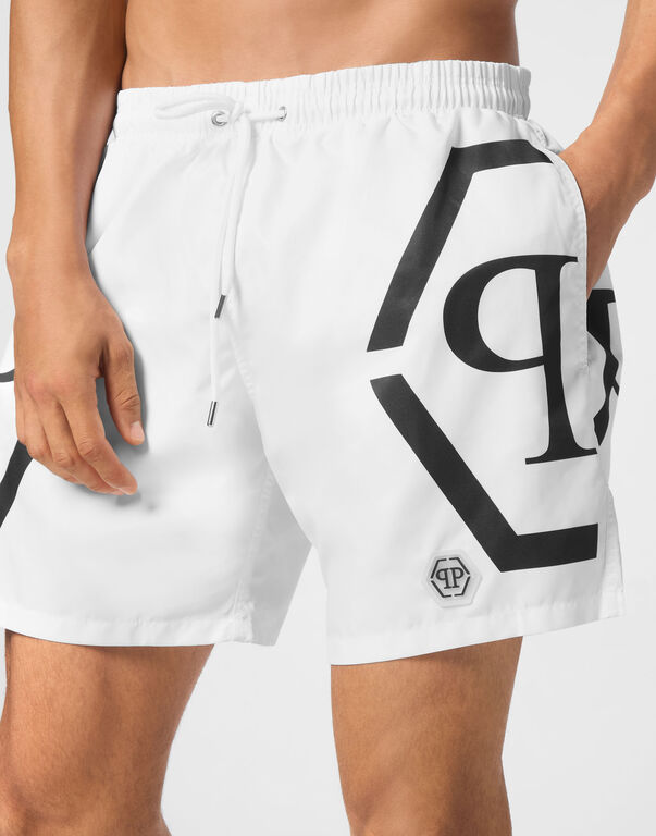 Short Swim Boxer Hexagon