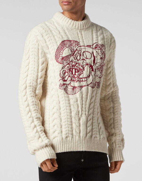 Wool Sweater Skull