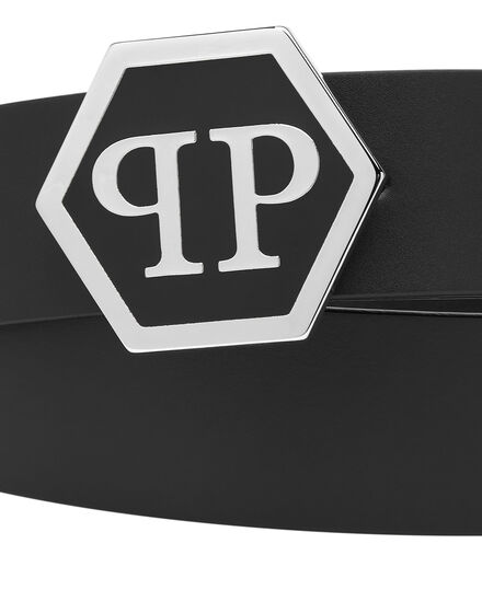 Leather Belt Hexagon Leather Belt Hexagon