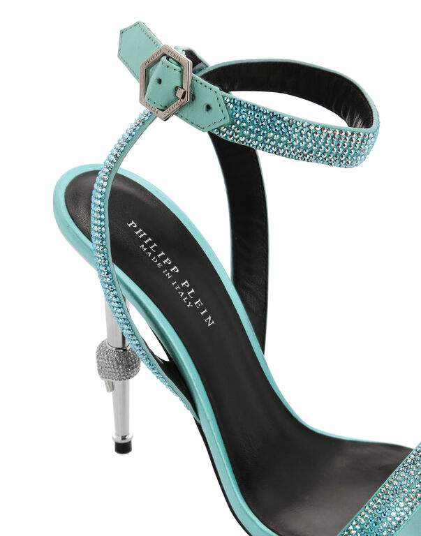 Sandals High Heels Crystal