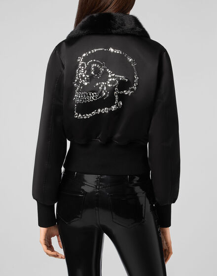 Bomber Look At Me  Skull crystal