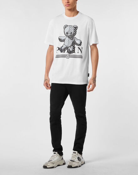 Round Neck T-Shirt Teddy Monogram Round Neck T-Shirt Teddy Monogram