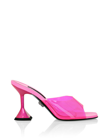 Sandals in pvc Mid Heels Iconic Plein