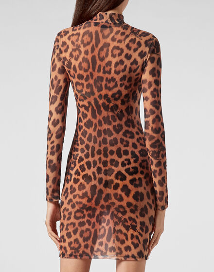 Short Dress  Leopard