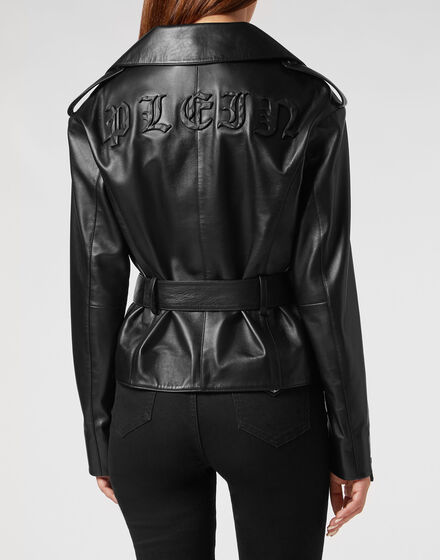Oversize Leather Jacket