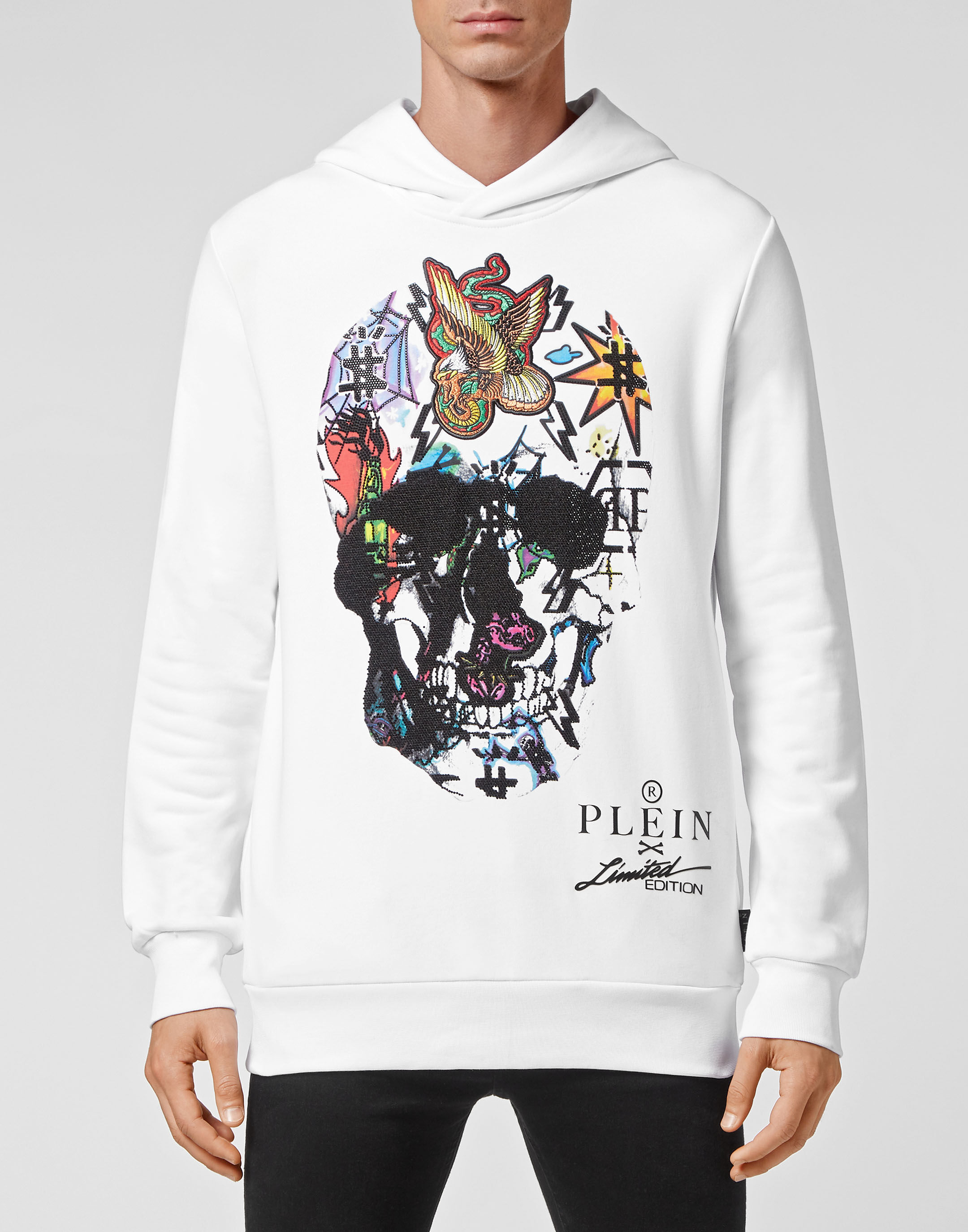 ensou. エンソウ Peace Sweatshirt Bone Sweat ensou. Peace Sweatshirt #Ivory [E11T004]｜Silver and Gold