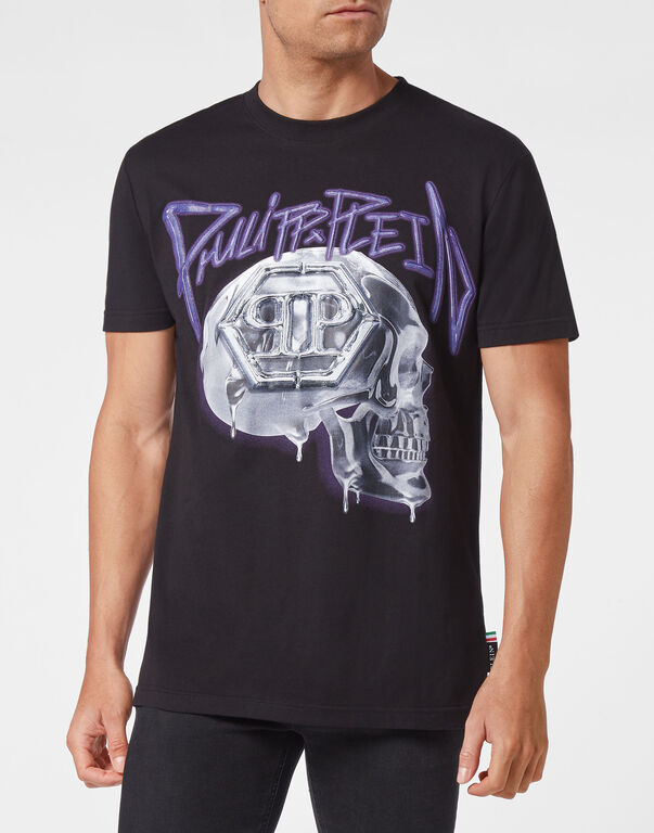 T-shirt Round Neck Skull