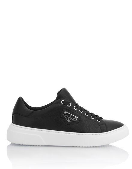 Leather Lo-Top Sneakers Iconic Plein