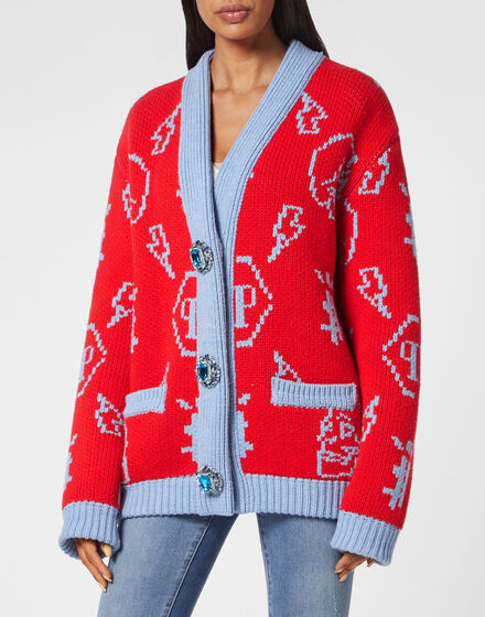 Jacquard Cardigan Monogram