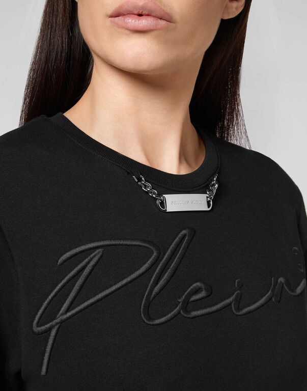 Leisurewear Sweatshirt LS Embroidery Signature