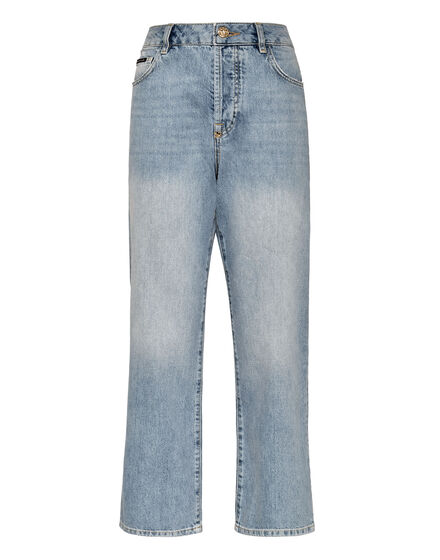 Denim Trousers High Rise Fit