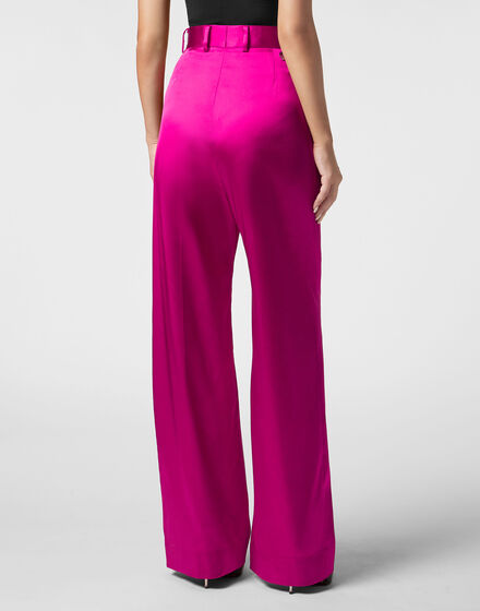 Satin Stretch Man Fit Trousers Sartorial Satin Stretch Man Fit Trousers Sartorial