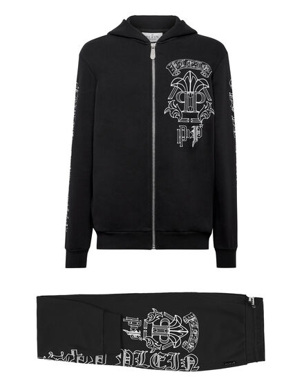 Jogging Tracksuit: Hoodie/Trousers Gothic Banner