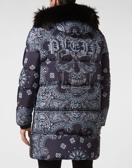 Nylon and Fur Parka Paisley Bandana Nylon and Fur Parka Paisley Bandana