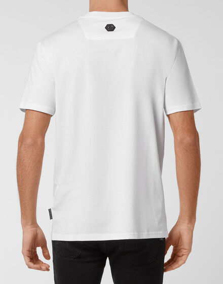 T-shirt Round Neck SS with Crystals