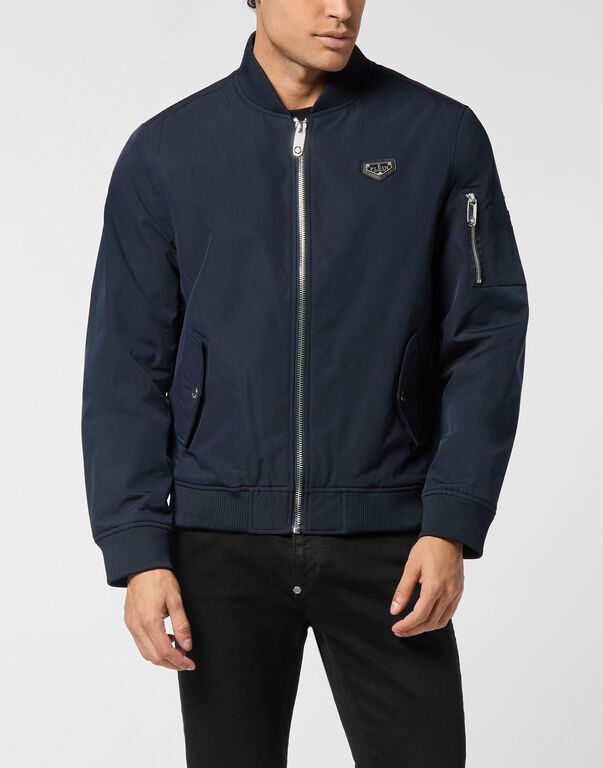 Nylon Bomber Jacket