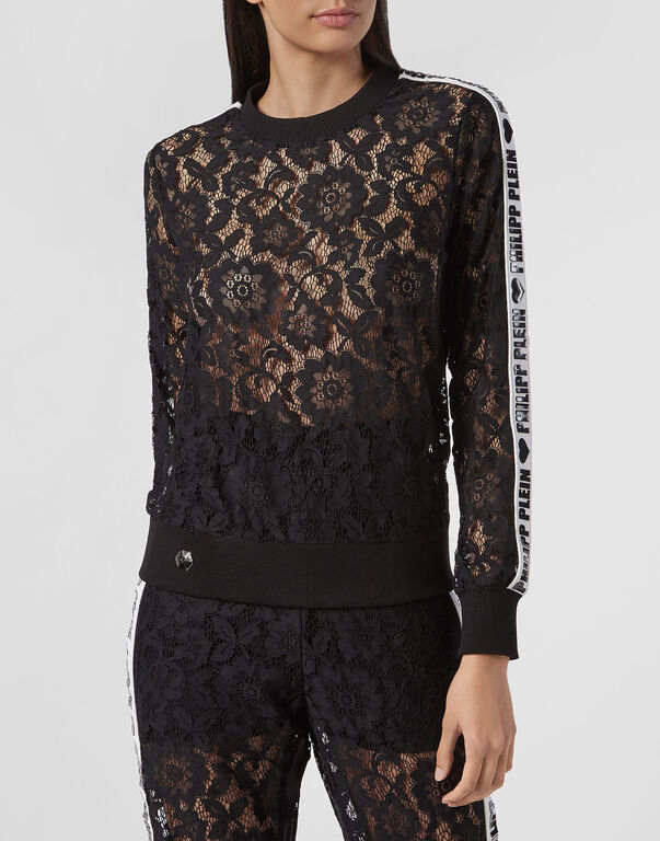 Sweatshirt LS Lace