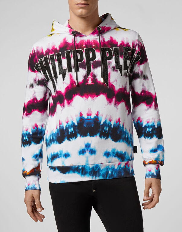 Hoodie sweatshirt Tie dye