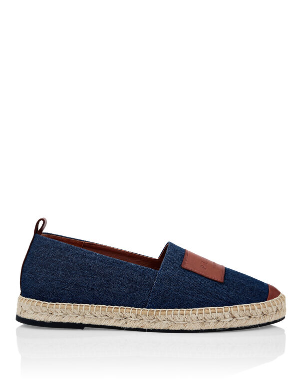 Denim Espadrillas Iconic Plein