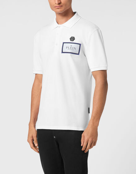 Polo shirt SS Label Contrast