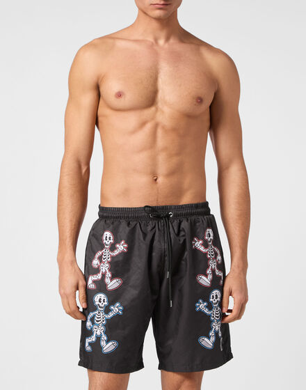 Swim Boxer Skeleton Swim Boxer Skeleton