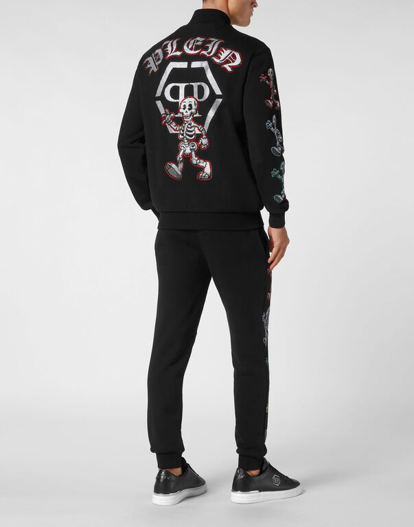 Jogging Set: Hoodie/Trousers Skeleton