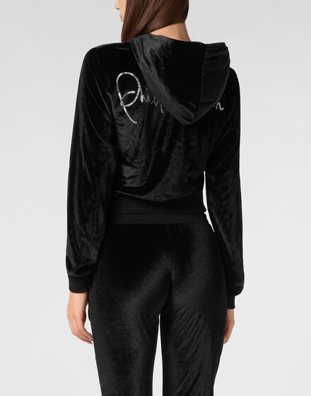 Hoodie Sweatjacket Crystal Signature