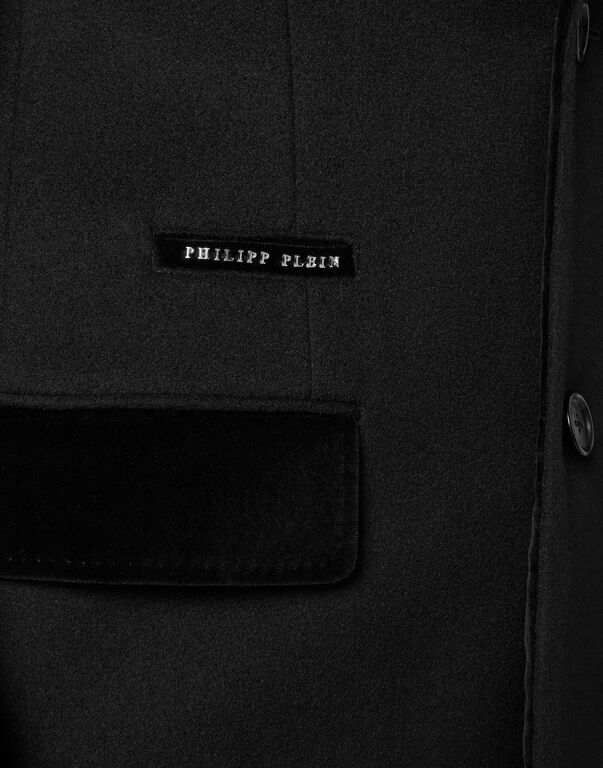 Coat Long Space Plein