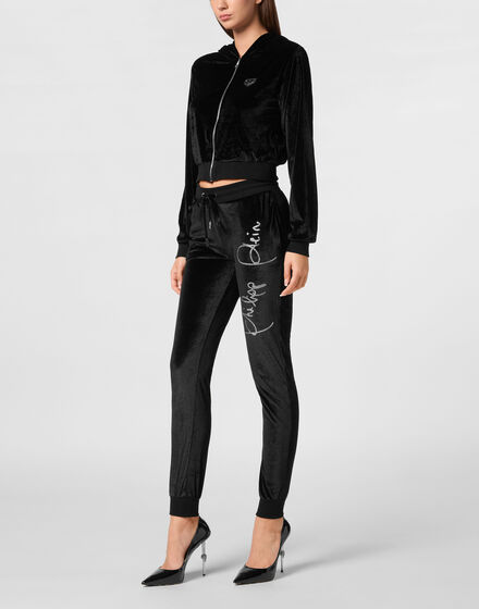 Hoodie Sweatjacket Crystal Signature