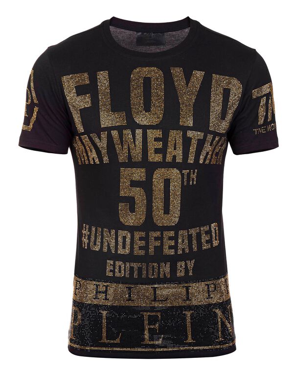 T-shirt Round Neck SS "Mayweather One" | Plein Outlet