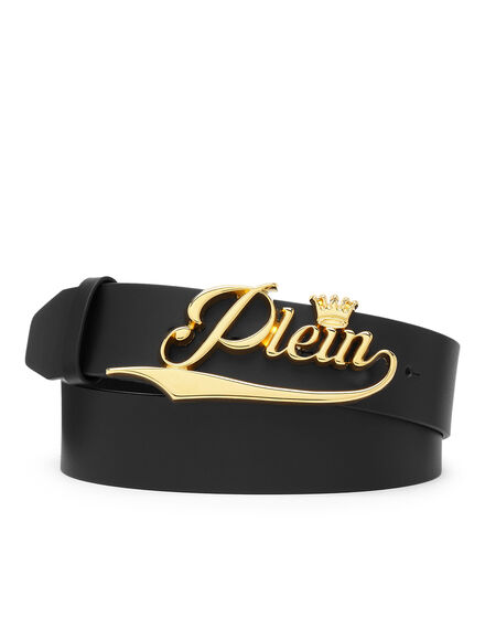 Leather Belt King Plein