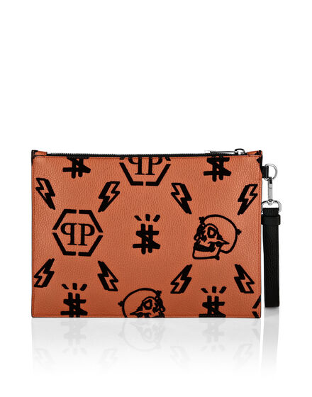 Leather Minaudiere Monogram Leather Minaudiere Monogram