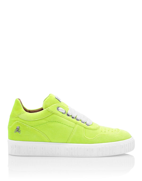 Velvet Lo-Top Sneakers King Power