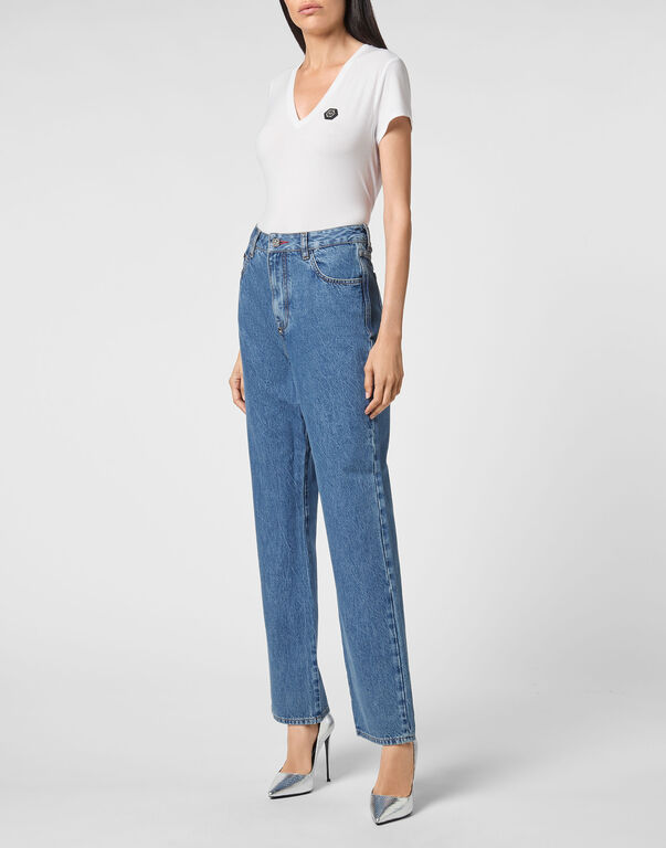 Denim Loose Fit Iconic Plein Denim Loose Fit Iconic Plein