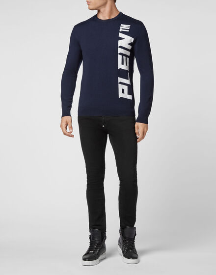 Wool Pullover Round Neck LS