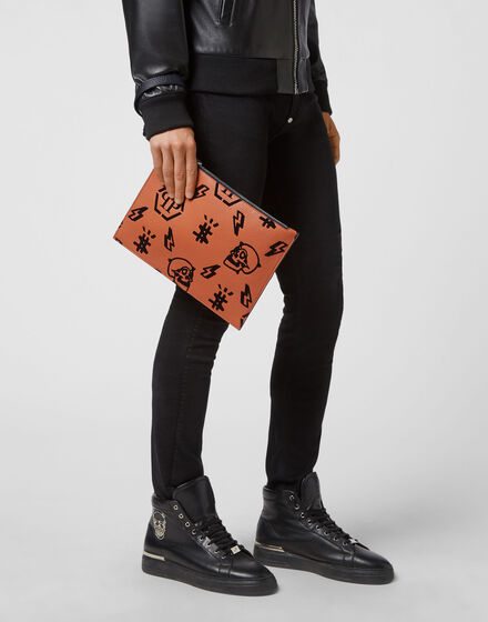 Leather Minaudiere Monogram Leather Minaudiere Monogram