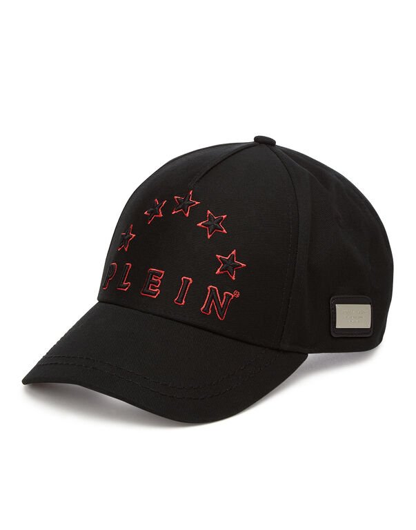 Visor Hat "VISOR BLACK STARS"