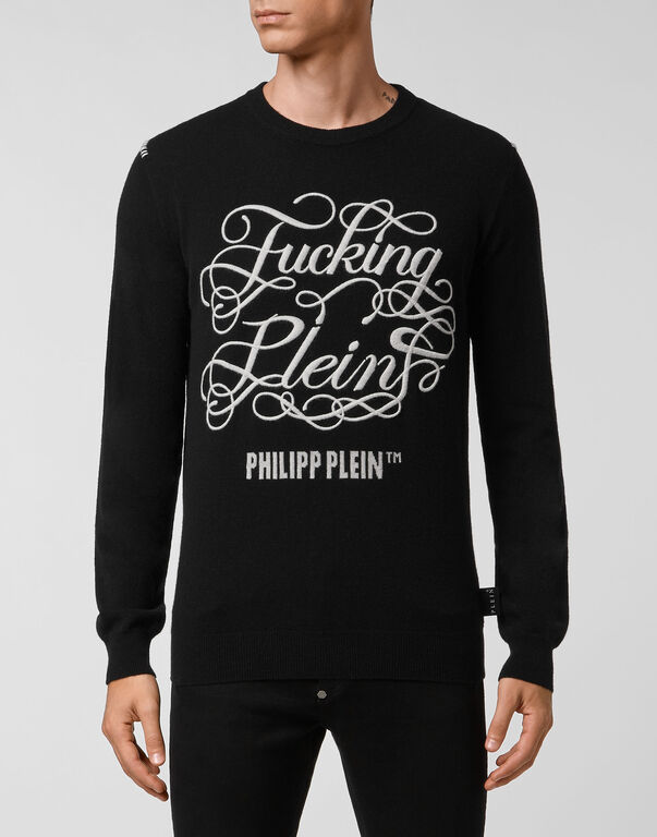 Pullover Round Neck LS F*****g Plein