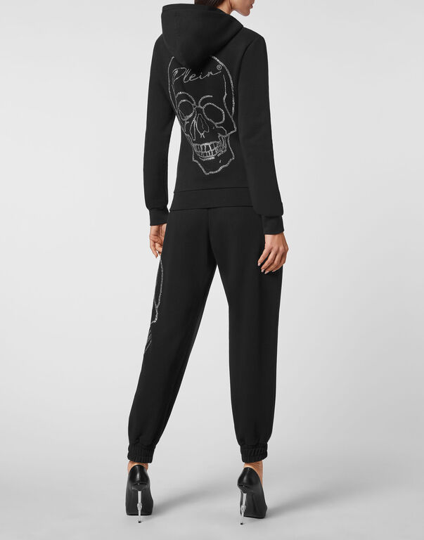 Hoodie/Trousers Tracksuit Crystal Skull